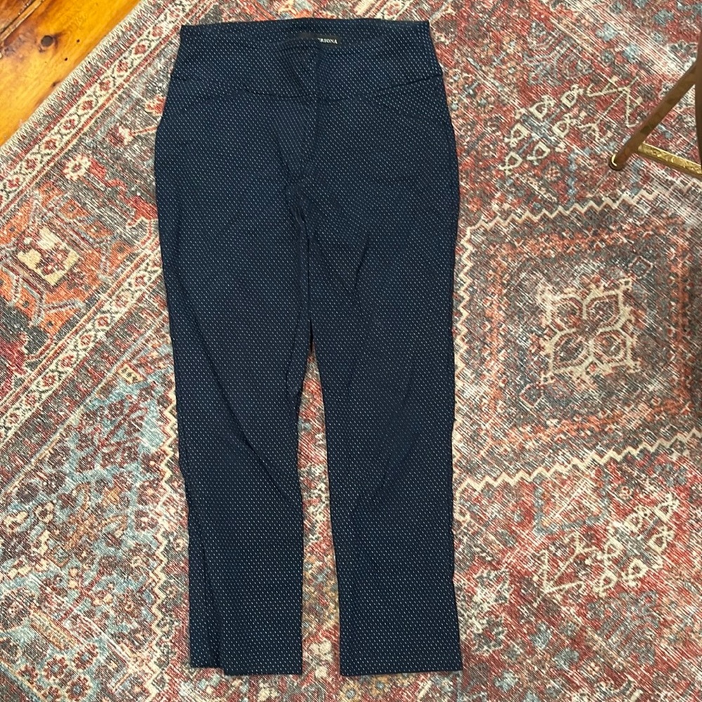 Versona polka dot capri jeans